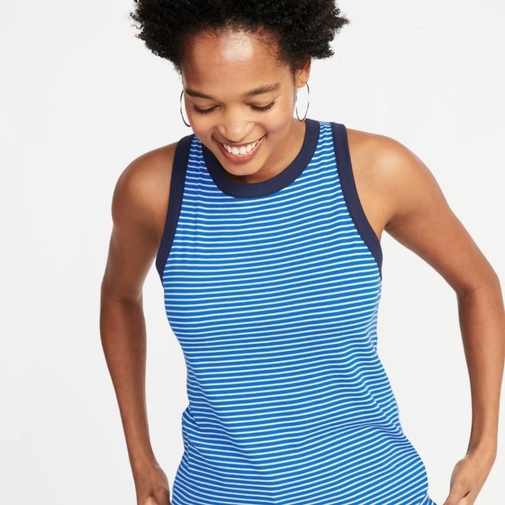 Old Navy Slim-Fit High-Neck Tank